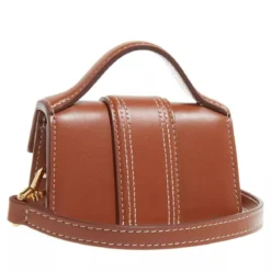 Jacquemus Le petit Bambino Mini flap bag Brown Mikrotasche