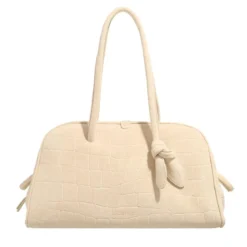 Jacquemus Le Turismo Ivory Bowling Bag