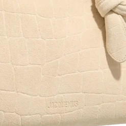 Jacquemus Le Turismo Ivory Bowling Bag
