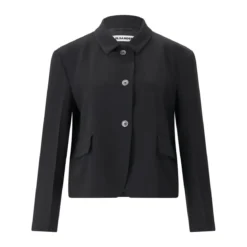 Jil Sander Blazer aus Schurwolle schwarz Blazer