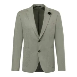 JOOP! Slim-Fit Sakko Hoverest grün Anzugjacke