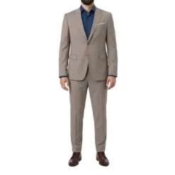 JOOP! Zweiteiliger Slim-Fit Anzug braun Hosenanzug