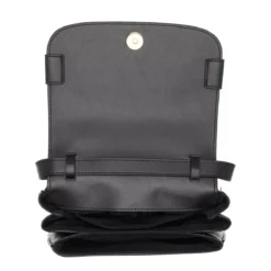 Karl Lagerfeld K/Letters Flap Crossbody Black Crossbody Bag