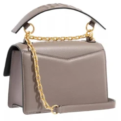 Karl Lagerfeld Seven Grainy Medium Dark Taupe Crossbody Bag