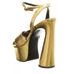 Kat Maconie Cady Gold High Heels