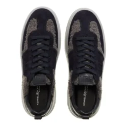 Kennel & Schmenger BREAK Samtziege/Wool ocean/grey Slgr Low-Top-Sneaker