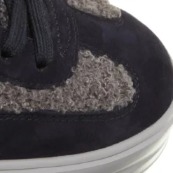 Kennel & Schmenger BREAK Samtziege/Wool ocean/grey Slgr Low-Top-Sneaker