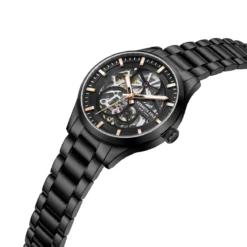 Kenneth Cole Automatikuhr Ashton schwarz Automatikuhr