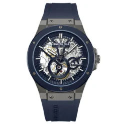 Kenneth Cole Automatikuhr Grove blau Automatikuhr