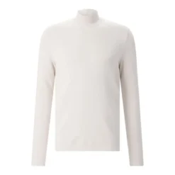 Kiefermann Sweatshirt aus Baumwolle & Modal weiß
