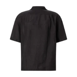Lacoste Relaxed-Fit Hemd aus Leinen weiß Hemd
