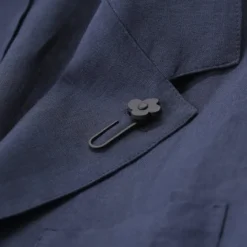Lardini Blazer aus Leinen blau Blazer