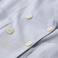 Lardini Blazer aus Wolle, Seide & Leinen blau Blazer