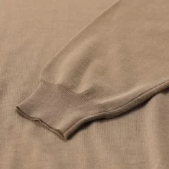 Lardini Rollkragenpullover aus Schurwolle braun Rollkragenpullover