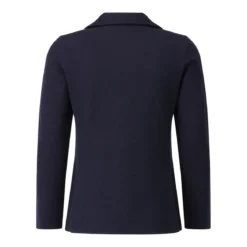 Lardini Sakko mit Zick-Zack-Muster blau Anzugjacke