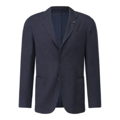Lardini Slim-Fit Sakko in Tweed-Optik beige Blazer