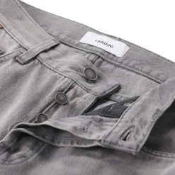 Lardini Straight-Fit Jeans Ione grau Jeans