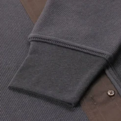 Lemaire T-Shirt mit Bindedetail grau T-Shirt