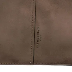 Liebeskind Berlin Amy Suede Vegan Neutral Grey Tote