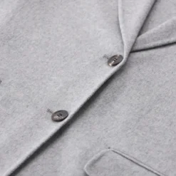 Lis Lareida Blazer aus Woll-Mix grau Blazer