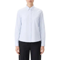 Lis Lareida Hemdbluse Jodie blau Bluse