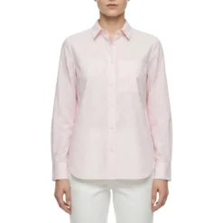Lis Lareida Hemdbluse Lenon pink Bluse