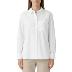 Lis Lareida Hemdbluse Lenon weiß Bluse
