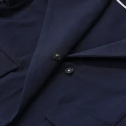 Lis Lareida Jacke aus Baumwollmix blau Strickjacke