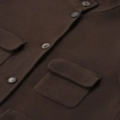 Lis Lareida Jacke aus Woll-Mix braun Übergangsjacke
