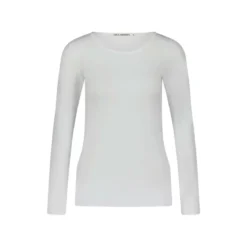Lis Lareida Langarmshirt Wendy aus Baumwolle weiß Longsleeve