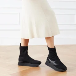 LIU JO Dreamy Black Slip-On-Sneaker