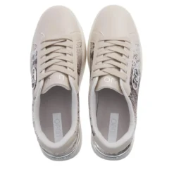 LIU JO Pretty 06 Laminated Printed Py Savana/Silver Low-Top-Sneaker