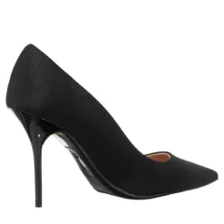Love Moschino Shiny Flat Bow Scarpa Donna Nero Pumps