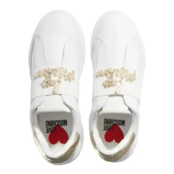 Love Moschino Sneakers Donna Bianco+Platino Low-Top-Sneaker