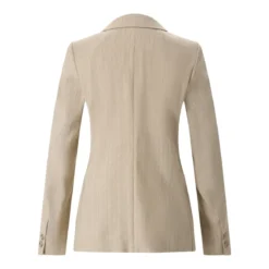 Luisa Cerano Blazer aus Leinen-Mix braun Blazer