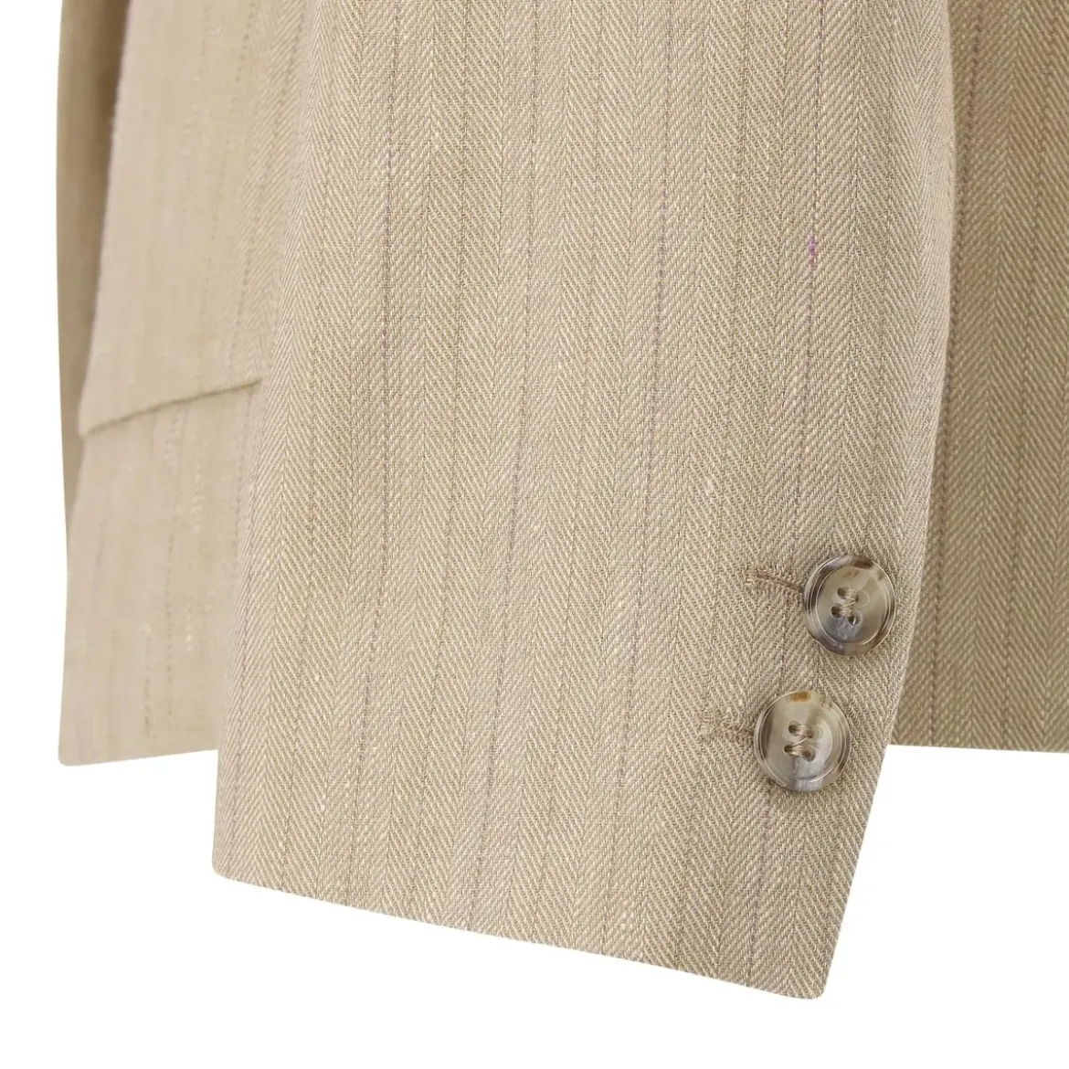 Luisa Cerano Blazer aus Leinen-Mix braun Blazer