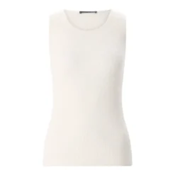 Luisa Cerano Geripptes Top weiß Top
