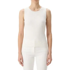 Luisa Cerano Geripptes Top weiß Top