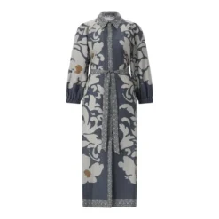 Luisa Cerano Kleid the ethnic flower navy Maxikleid