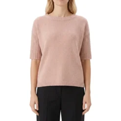 Luisa Cerano Pullover aus Wolle & Kaschmir pink Pullover