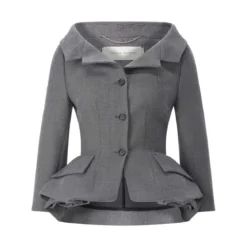 Magda Butrym Blazer aus Schurwolle grau Blazer