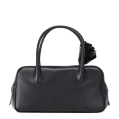 Magda Butrym Handtasche aus Leder schwarz Bowling Bag