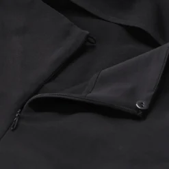Magda Butrym Midikleid aus Baumwoll-Seiden-Mix schwarz Minikleid