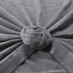 Magda Butrym T-Shirt mit Knoten-Detail grau T-Shirt