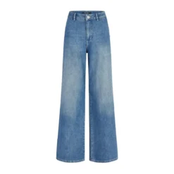 Marc Aurel Authentischer Blue Denim und ein weit geschnittene blau Wide Leg Jeans