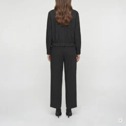 Marc Aurel Diese Hose überzeugt mit einer eleganten Silhouett schwarz Hose