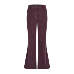 Marc Aurel Diese Hose im Flared Style überzeugt mit einer mod lila Cordhose