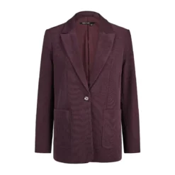 Marc Aurel Dieser Blazer mit aufgesetzten Taschen aus softemlila Blazer