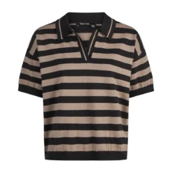 Marc Aurel Dieses Polo-Shirt überzeugt mit einer hochwertigen schwarz Poloshirt