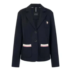 Marc Cain Blazer aus Baumwoll-Mix schwarz Blazer